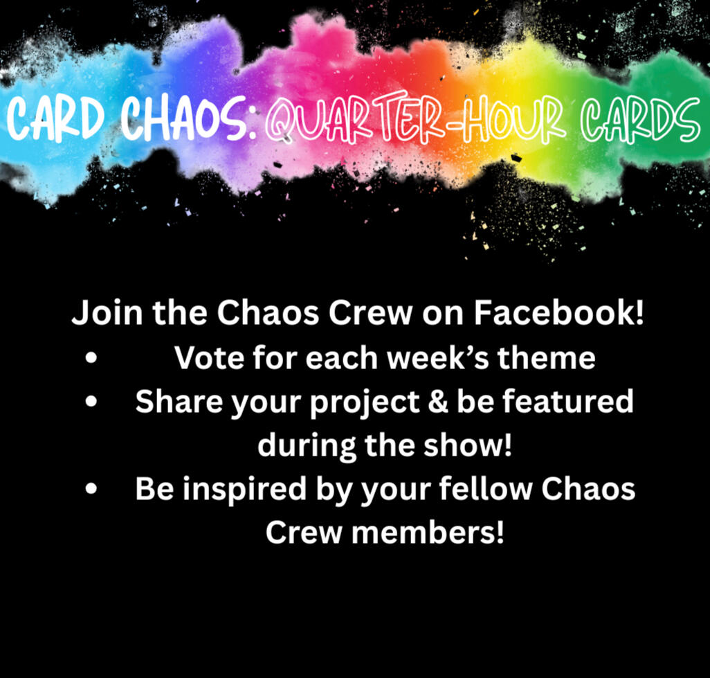 Join Me & the Chaos Crew on Facebook!